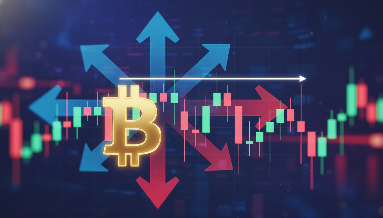 กราฟ ราคา Bitcoin แสดงแนวต้านสำคัญที่ $73,000