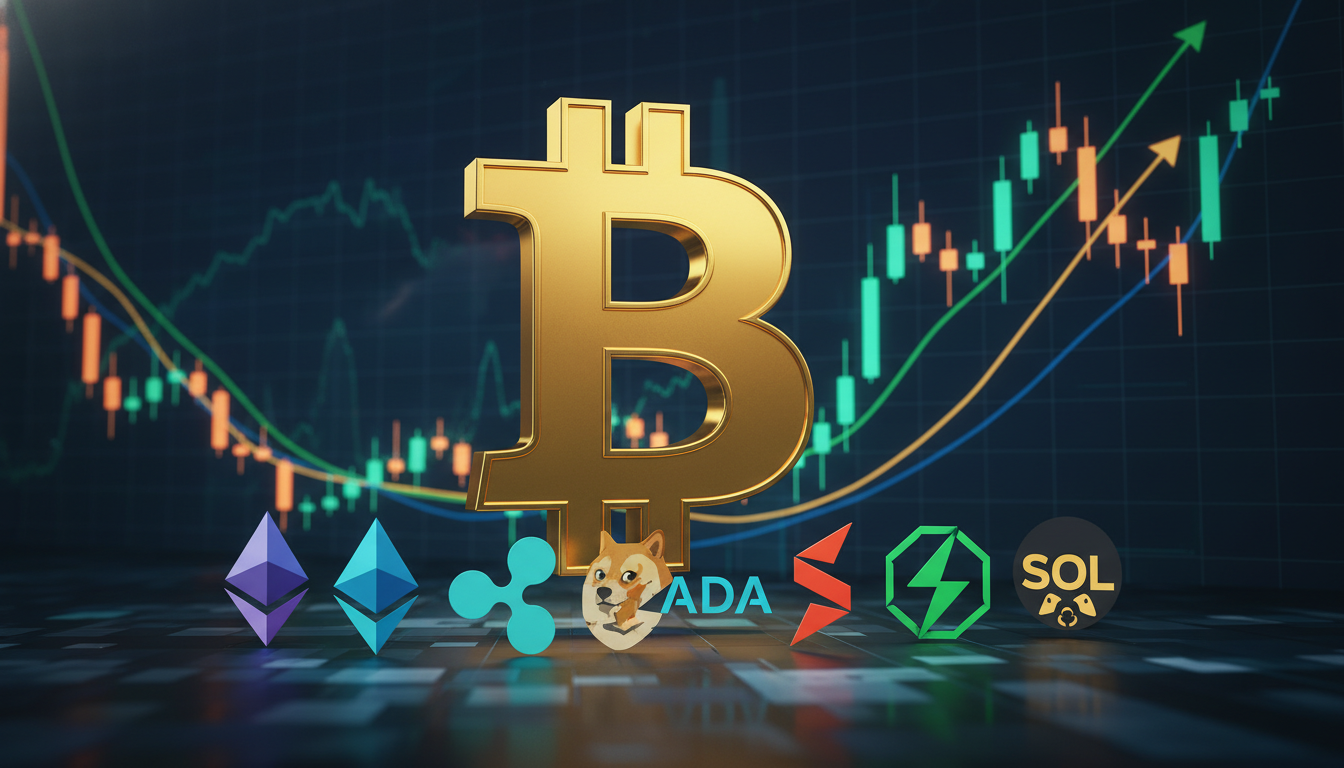 กราฟแสดงการครองตลาด Bitcoin ที่เหนือกว่า Altcoin ในตลาดคริปโต