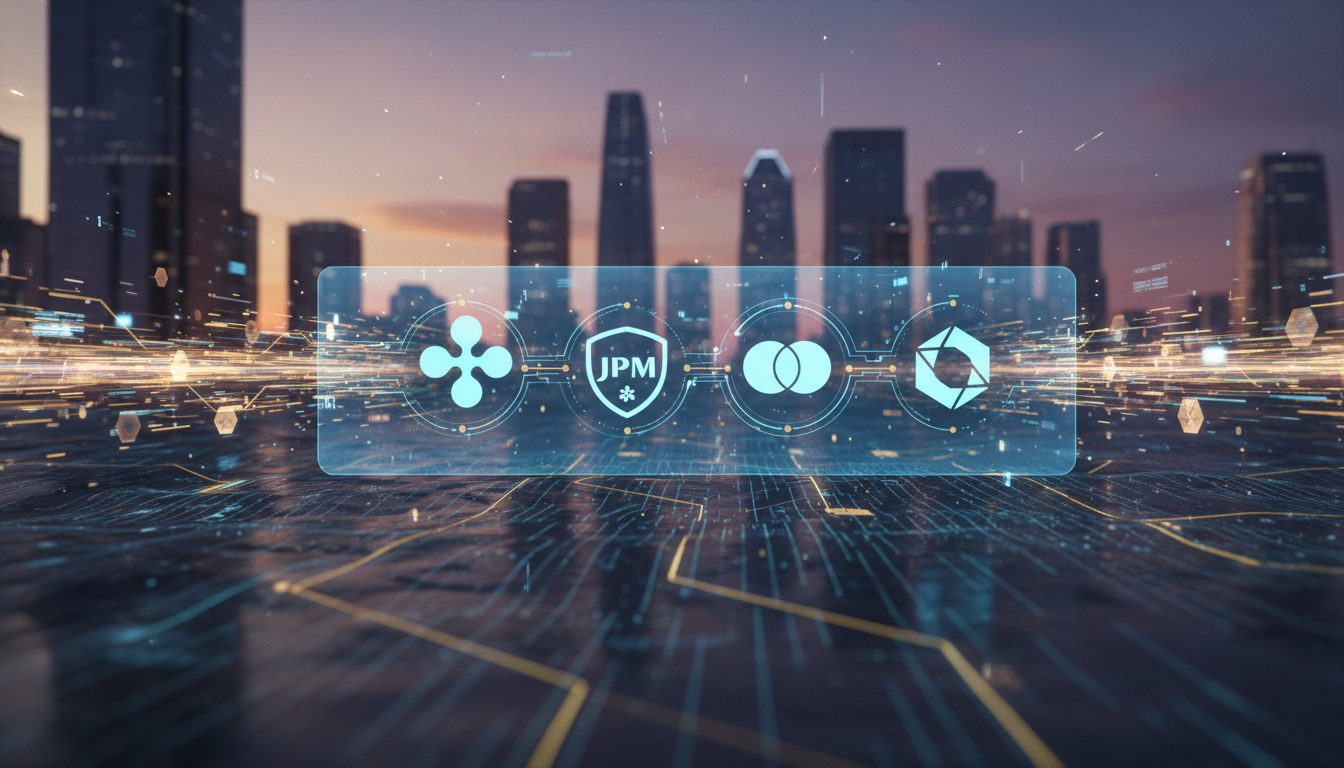 ภาพแสดงการชำระโทเคนพันธบัตรรัฐบาลข้ามประเทศอย่างรวดเร็วบน XRP Ledger โดยความร่วมมือของ Ripple, JPMorgan, Ondo Finance และ Mastercard