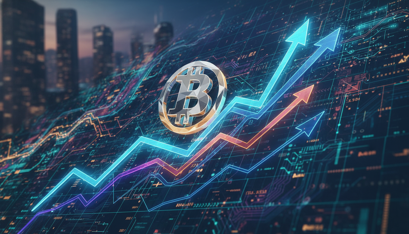 กราฟ S&P 500 และโลโก้ Bitcoin แสดงถึงการเชื่อมโยงของตลาด options และคริปโต