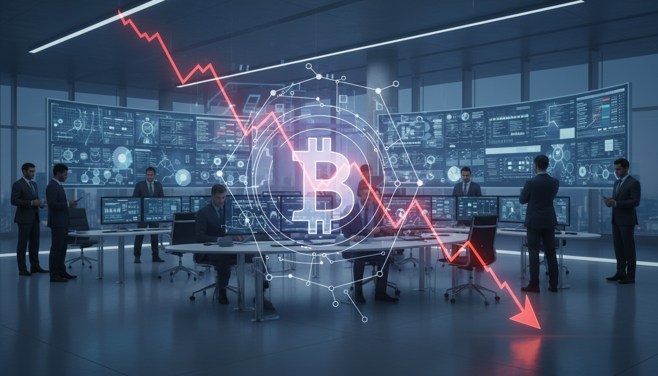 กราฟแสดงการชะลอตัวของการซื้อ Ether โดย Bitmine พร้อมสัญลักษณ์ Ethereum และการวิเคราะห์ตลาด